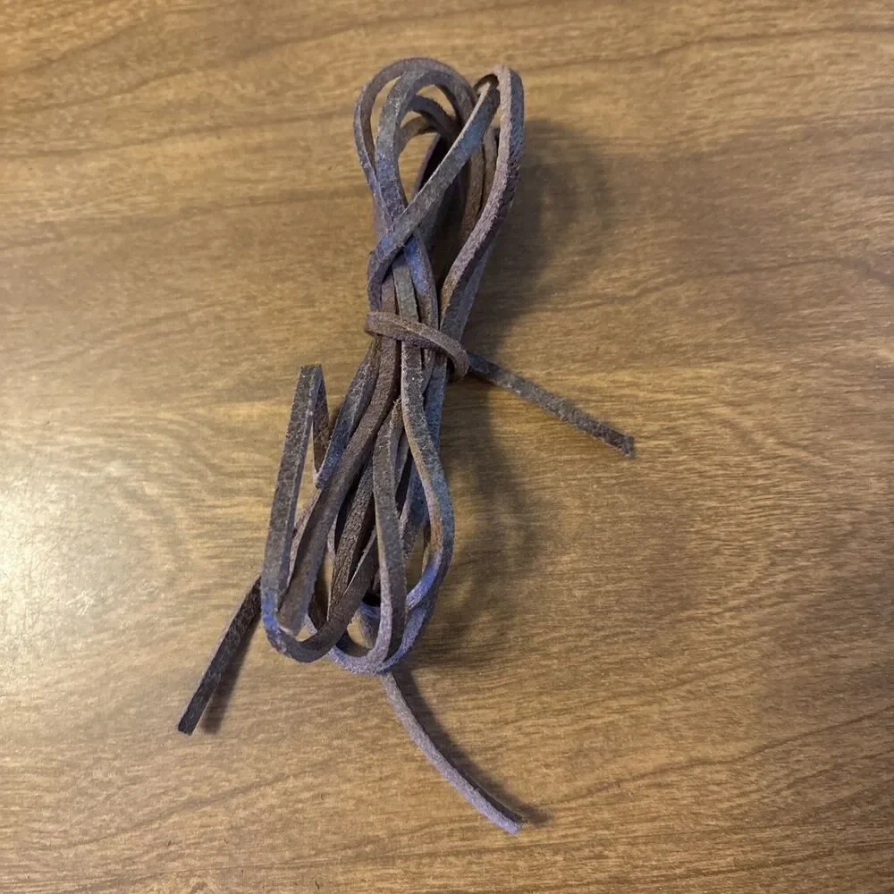 Odd Lot Leather Cords Various Lengths And Colors 8 Cords Crafting Projects